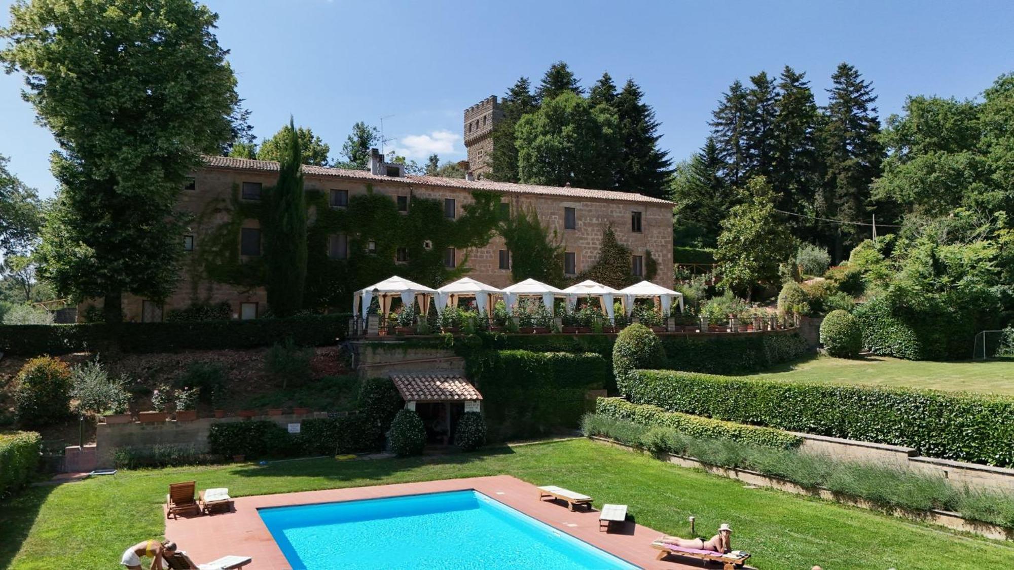 Villa Castello Santa Cristina Grotte di Castro Exterior foto
