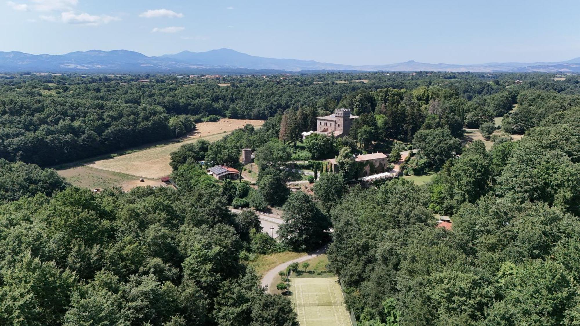 Villa Castello Santa Cristina Grotte di Castro Exterior foto