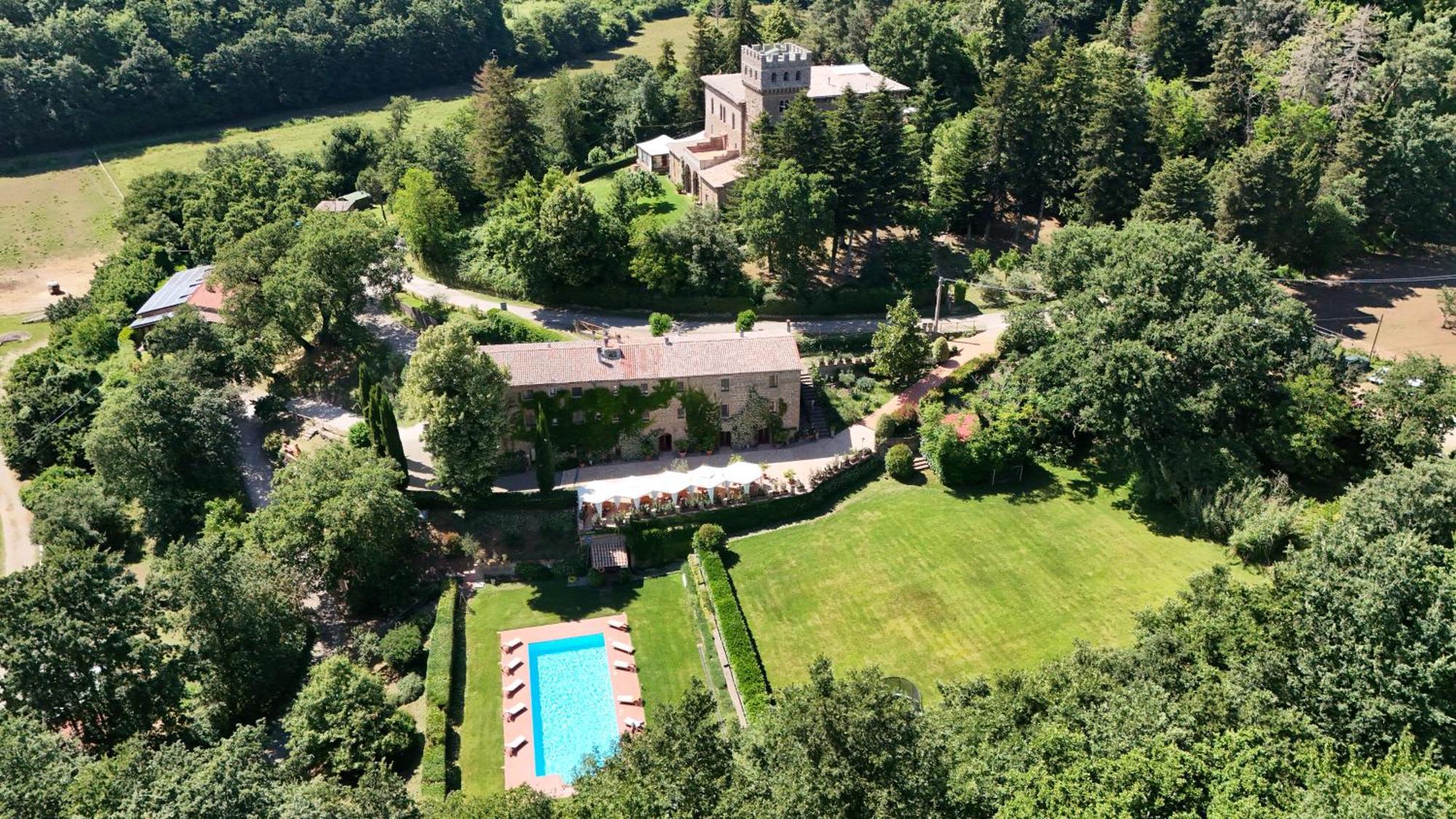 Villa Castello Santa Cristina Grotte di Castro Exterior foto