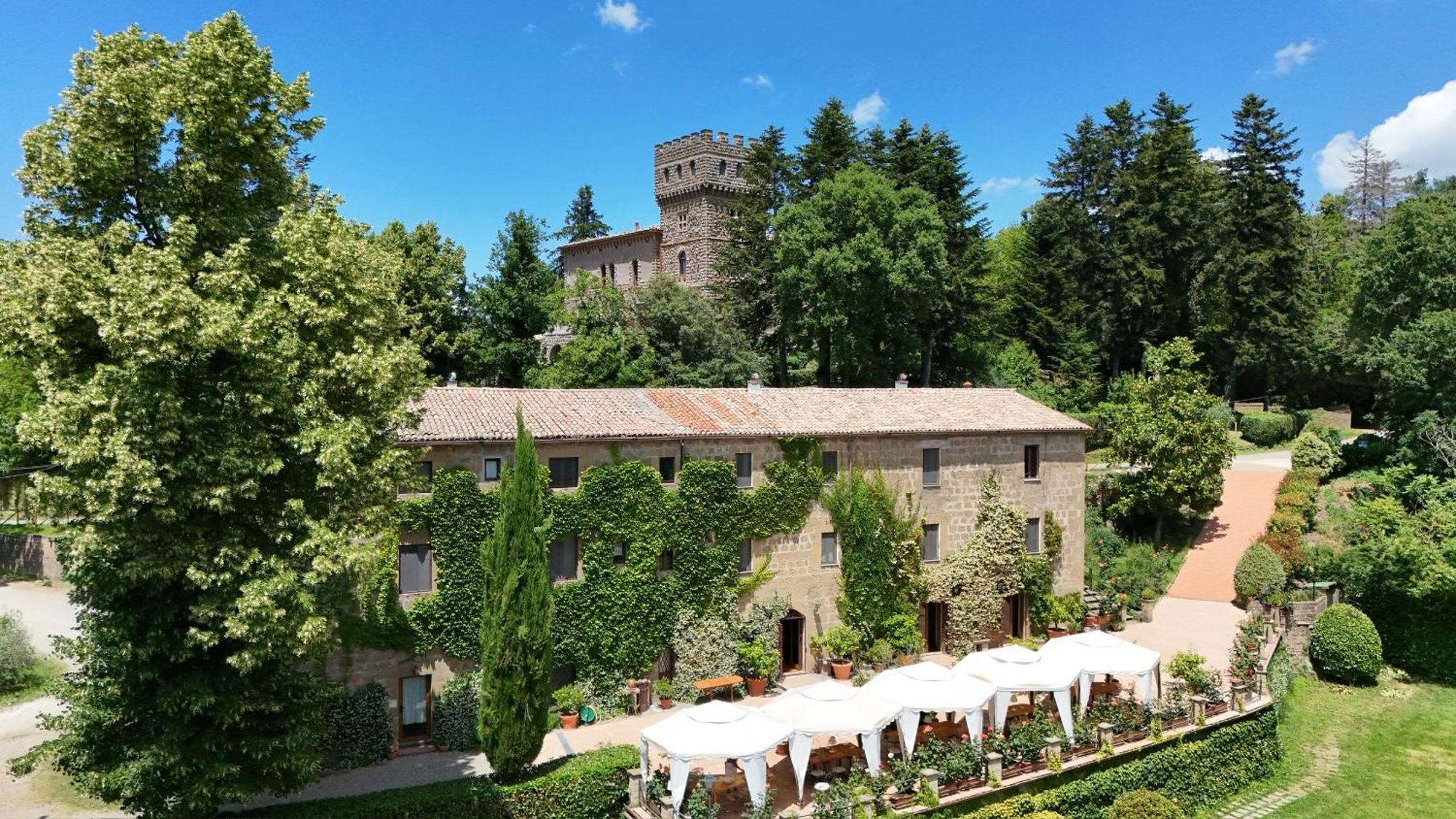 Villa Castello Santa Cristina Grotte di Castro Exterior foto