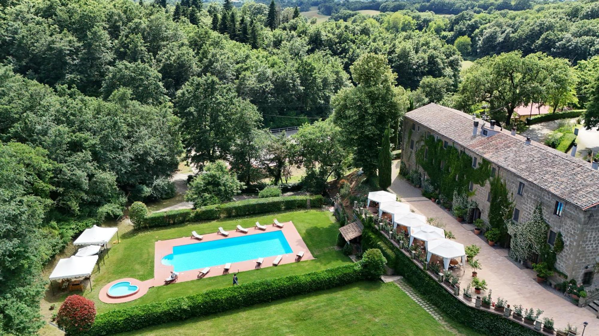 Villa Castello Santa Cristina Grotte di Castro Exterior foto